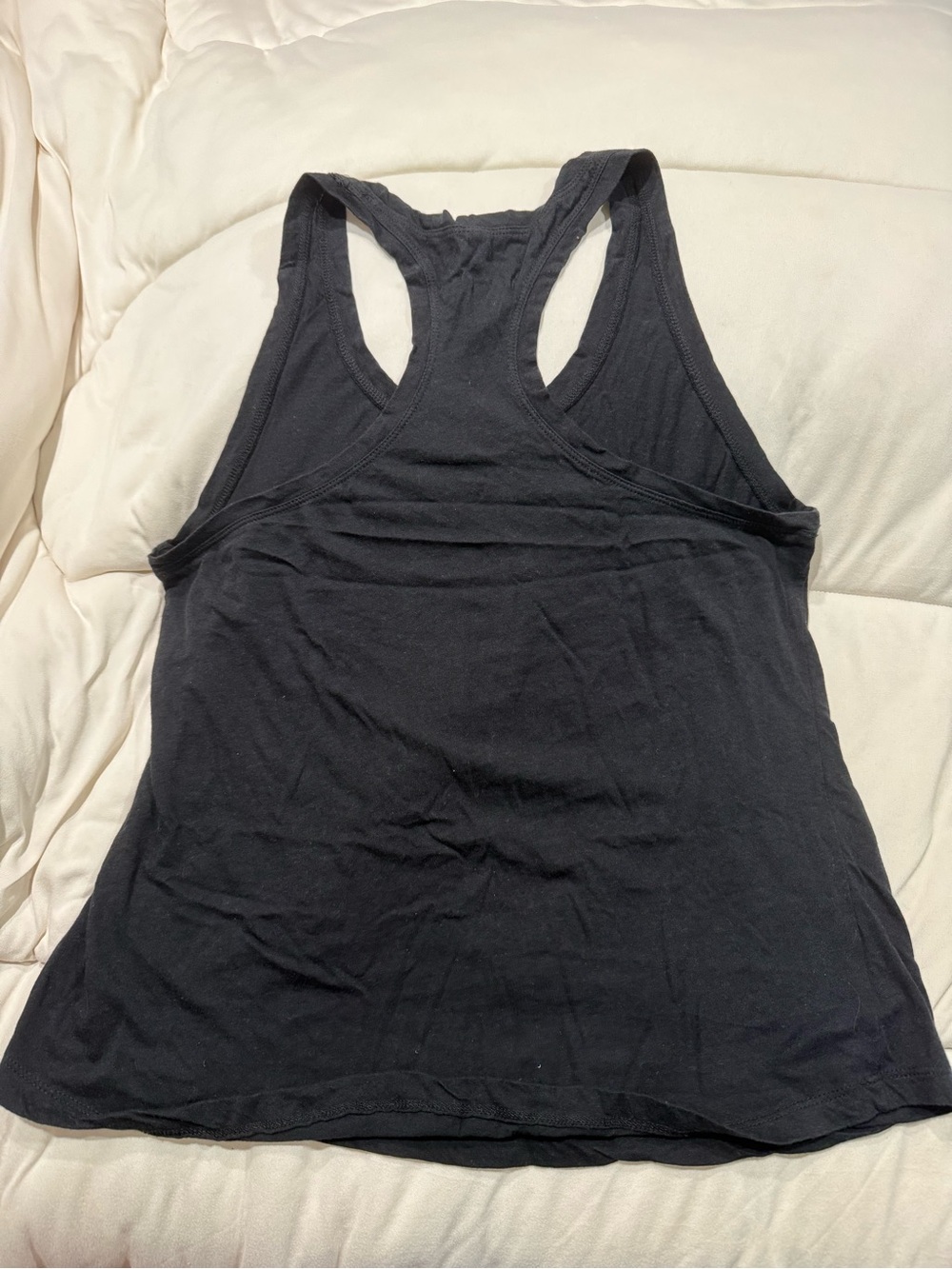 Fabletics Black Racerback Tank - Picture 2 of 3